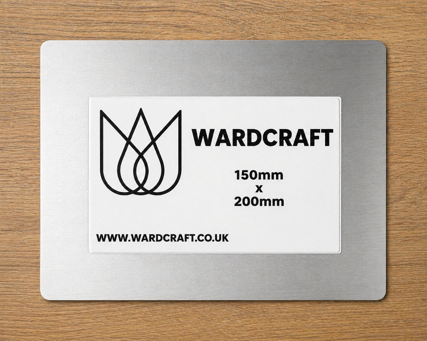 Custom sign 150x200mm