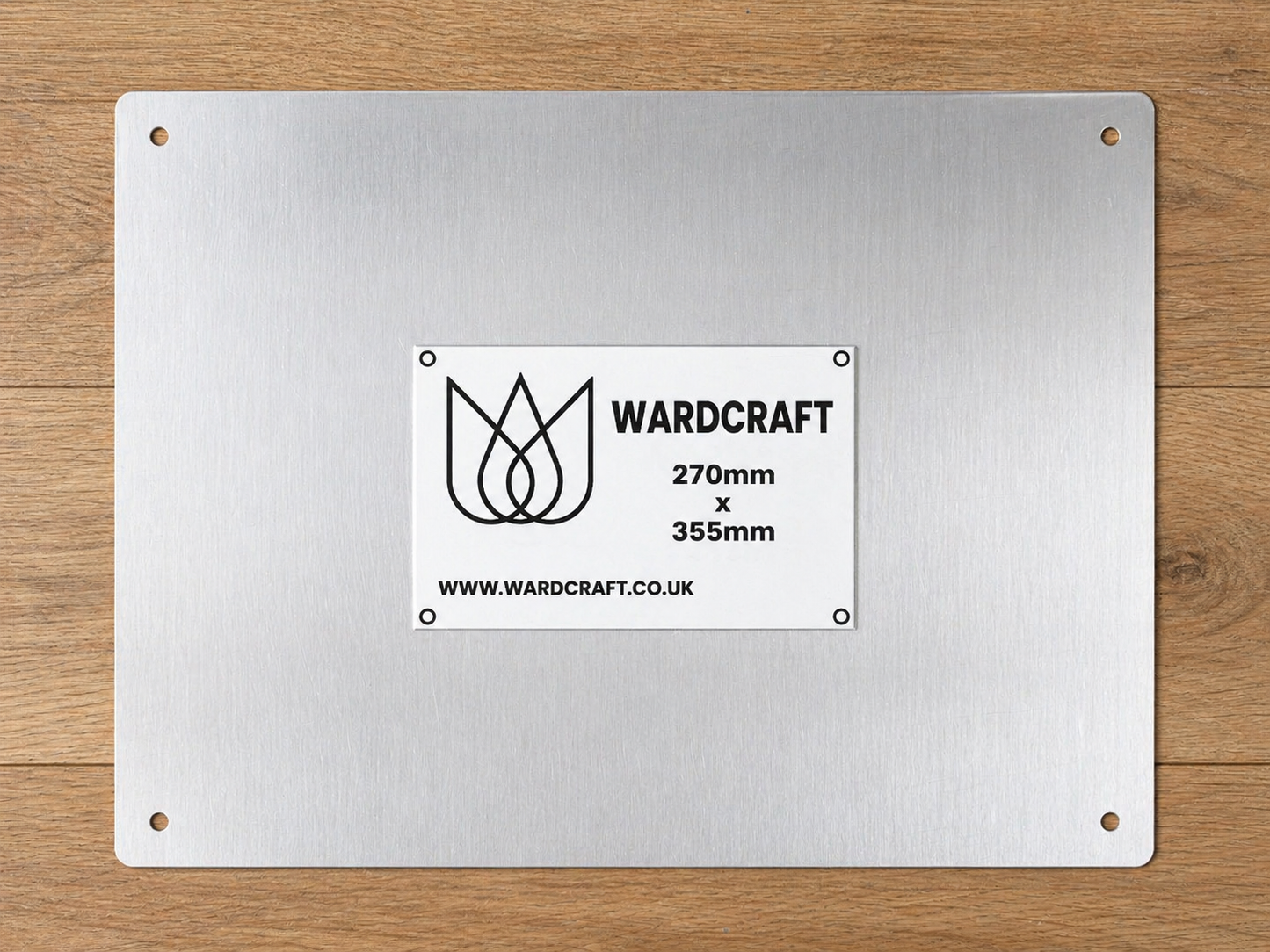 Custom large sign 270mm x 355mm